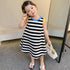 Summer Girl's Striped vest Dress